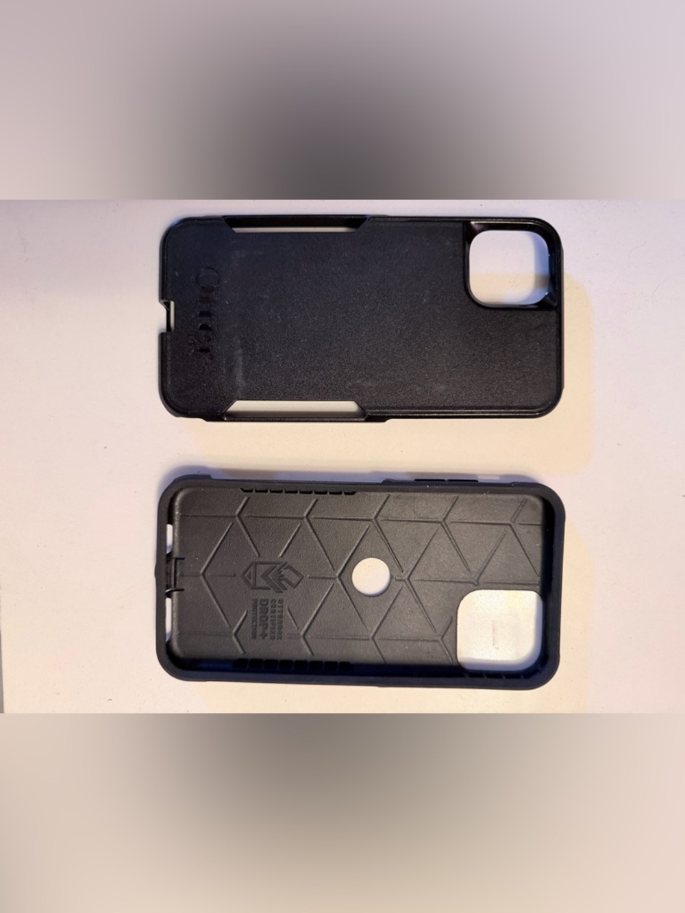 Otter Black Dual-Layer iPhone ProMax 11 case with drop protection tech